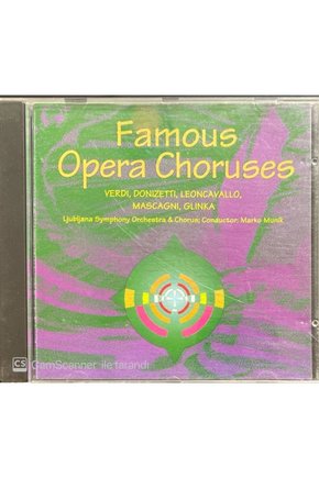 (PLAK DEĞİLDİR CD DİR) Famous Opera Choruses Cd