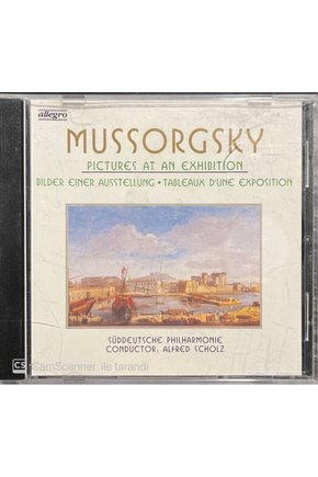 (PLAK DEĞİLDİR CD DİR) Mussorgsky Pictures At An Exhibition Classic Cd