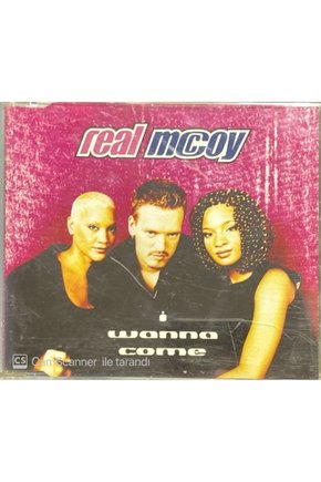 (PLAK DEĞİLDİR CD DİR) Real Mc Coy I Wanna Come Maxi Single Cd