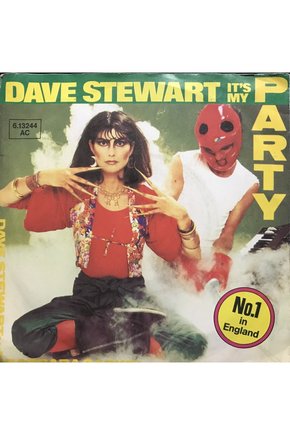 Dave Stewart Its My Party 45lik Plak