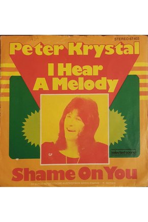 Peter Krystal I Hear A Melody 45lik Plak