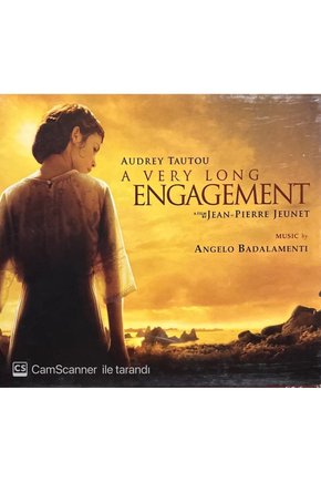 (PLAK DEĞİLDİR CD DİR) Audrey Tautou A Very Long Engagement Soundtrack Cd