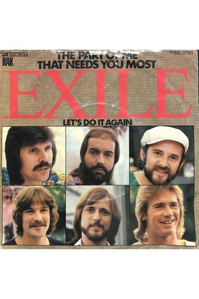 Exile The Part Of Me That Needs You Most 45lik Plak
