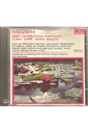 (PLAK DEĞİLDİR CD DİR) Habanera Bizet Mendelssohn Classic Cd