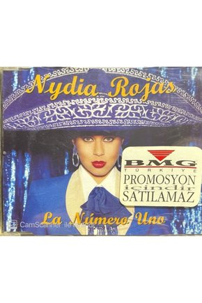 (PLAK DEĞİLDİR CD DİR) Nydia Rojas La Numero Uno Maxi Single Cd
