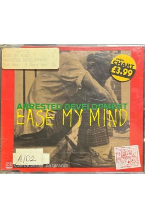 (PLAK DEĞİLDİR CD DİR) Arrested Development Ease My Mind Maxi Single Cd