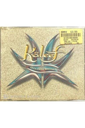 (PLAK DEĞİLDİR CD DİR) Köleef Golden Brown Maxi Single Cd