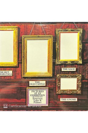 Emerson Lake Palmer Pictures At An Exhibition LP Plak