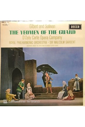 The Yeomen Of The Guard 2 Plaklık Set LP Klasik Plak