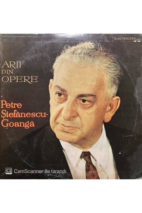 Petre Stefanescu-Goanga LP Plak