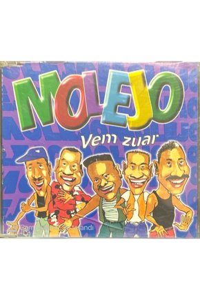 (PLAK DEĞİLDİR CD DİR) Molejo Vem Zuar Maxi Single Cd