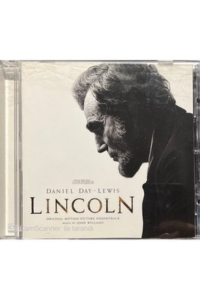 (PLAK DEĞİLDİR CD DİR) Daniel Day-lewis Lincoln Soundtrack Cd