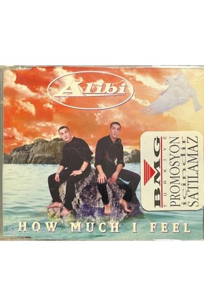 (PLAK DEĞİLDİR CD DİR) Alibi How Much I Feel Maxi Single Cd