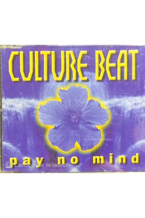 (PLAK DEĞİLDİR CD DİR) Culture Beat Pay No Mind Maxi Single Cd
