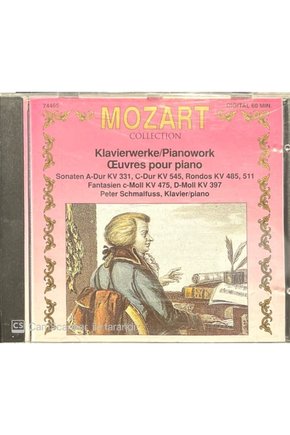 (PLAK DEĞİLDİR CD DİR) Mozart Sonaten Fantasien Rondos Cd