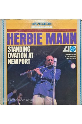 Herbie Mann Standing Ovation At Newport LP Plak