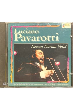 (PLAK DEĞİLDİR CD DİR) Luciano Pavarotti Nessun Dorma Vol.2 Cd