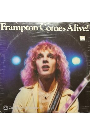 Peter Frampton Comes Alive Double LP Plak