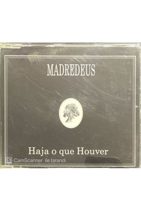 (PLAK DEĞİLDİR CD DİR) Madredeus Haja O Que Houver Maxi Single Cd
