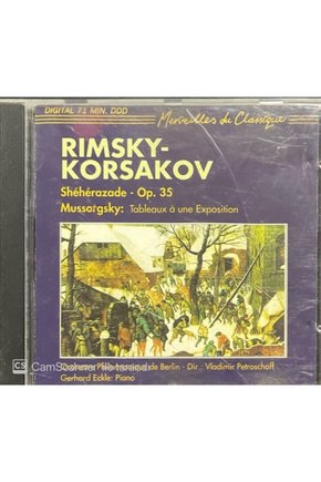 (PLAK DEĞİLDİR CD DİR) Rimsky Korsakov Sheherazade Op.35 Cd