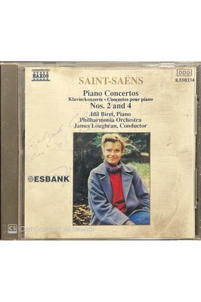 (PLAK DEĞİLDİR CD DİR) Saint-saens Piano Concertos Classic Cd