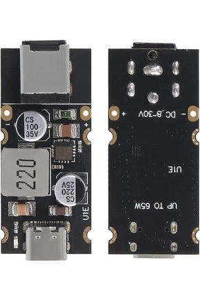 5 Adet PD65W Type-C Hızlı Şarj Modülü DC 8-30V Çevirici Kart