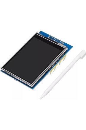 2.8 inç Dokunmatik TFT LCD Shield 240x320 Ekran Modülü SD Kartlı Dokunmatik Kalemli Proje Geliştirme