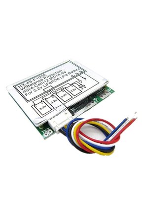 4S 100A 14.8V 16.8V Li-ion 18650 BMS Pil Koruma ve Balans Kartı