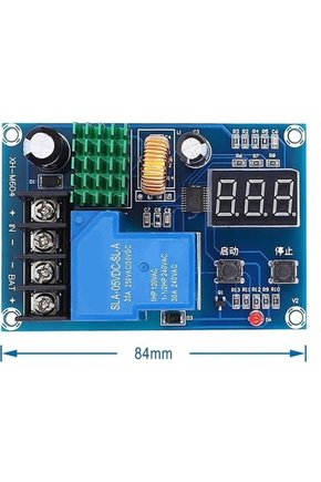 XH-M604 Dijital Ekranlı Akü Şarj Kontrol Modülü 12V-24V 30A