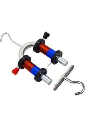 U Tipi Elektromıknatıs Fizik Deney Seti - 6V DC Manyetizma Eğitim Aracı (5 Kg Kaldırma Gücü)