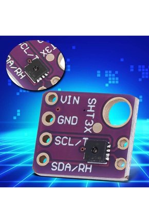 GY-SHT31-D Yüksek Hassasiyetli Dijital Sıcaklık ve Nem Sensörü Modülü I2C Arduino Uyumlu