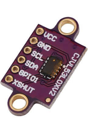 VL53L0X V2 Lazer ToF Mesafe Sensörü Modülü - 2M Hassas Ölçüm I2C