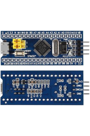 STM32F103C6T6 ARM Cortex-M3 Geliştirme Kartı (Blue Pill Uyumlu) – 32KB Flash Arduino IDE Destekli Mo