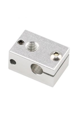 3d Yazıcı Alüminyum Isıtıcı Blok (heatblock) V6 - 23x16x11.5mm 3d Printer Için