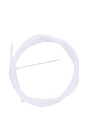2mmx4mm 3d Yazıcı Pfte Teflon Boru - Beyaz - 50cm