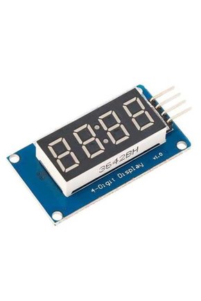 Robotistan 4lü 7-Segment TM1637 KIrmızı Display Modülü