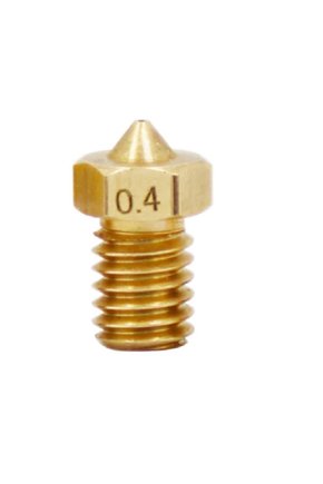 Mk8 3d Yazıcı Extruder Nozzle 0.4 Mm Creality Ender Uyumlu 1,75mm Filament