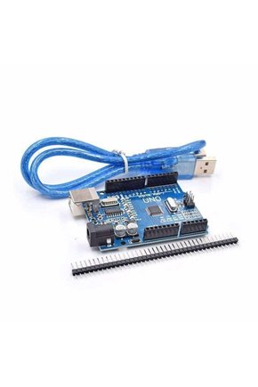 Uno R3 Klon Usb Chip Ch340 + Usb Kablo Hediyeli
