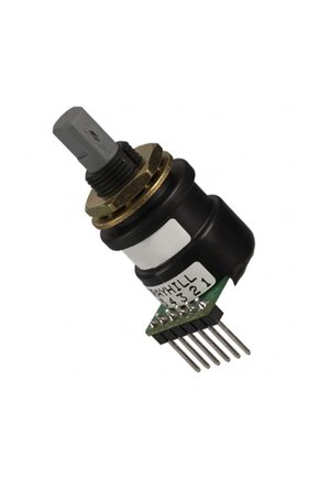Grayhill 61C22-01-04-02 Optik Rotary Enkoder Butonlu 16 Palsli Panel Tipi Kuadratür