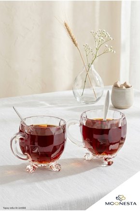 Priour 4-lü Çay Fincanı