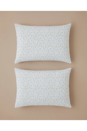 Fresh Sprout Kolay Ütülenir 2li Yastık Kılıfı 50x70 cm Yeşil-Sarı