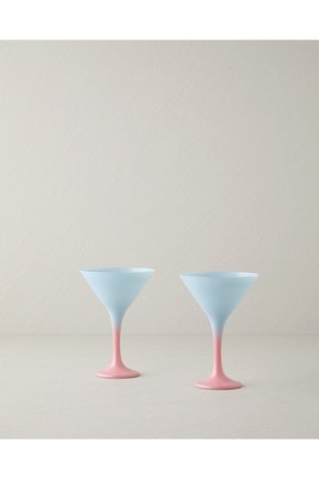 Whitney Cam 2li Cup 175 ml Mavi - Pembe