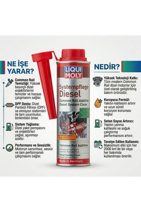 Dizel Sistem Temizleyici Yakıt Katkısı (250ml) Yeni Üretim Tarihli LM5139
