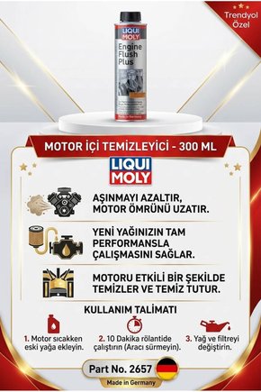 Engine Flush Plus- Motor İçi Temizleyici 300 ml (2657)