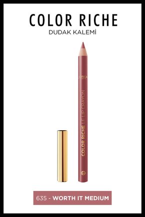 LOréal Paris Color Riche Dudak Kalemi - 635 Worth It Medium