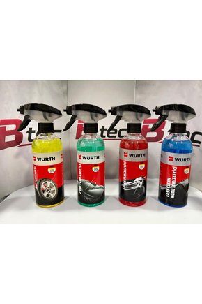 4lü Bakım Seti Jant - Cam - Böcek - Easy Clean 400ML (Yeni Tarihli)