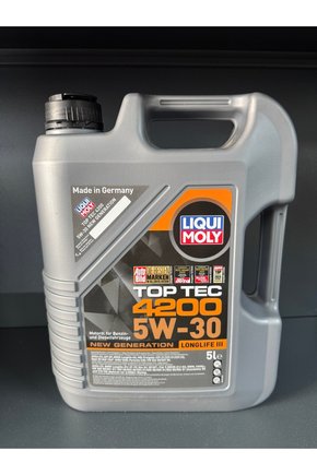 Top Tec 4200 5w-30 Tam Sentetik Motor Yağı 5 Litre 0226 ÜRETİM