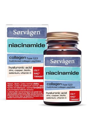 Niacinamide Collagen  Kolajen Hyaluronic Acid Tablet