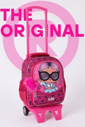 LOL Surprise BB Air Lisanslı Çıkarılabilir Çekçekli Kız Çocuk Okul Çantası 2183