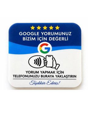 NFC Google yorum kartı
